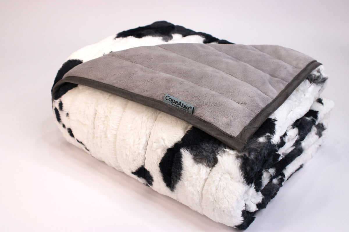 CapeAble® Weighted Blanket - Bovine Bessie – CapeAble Weighted Products