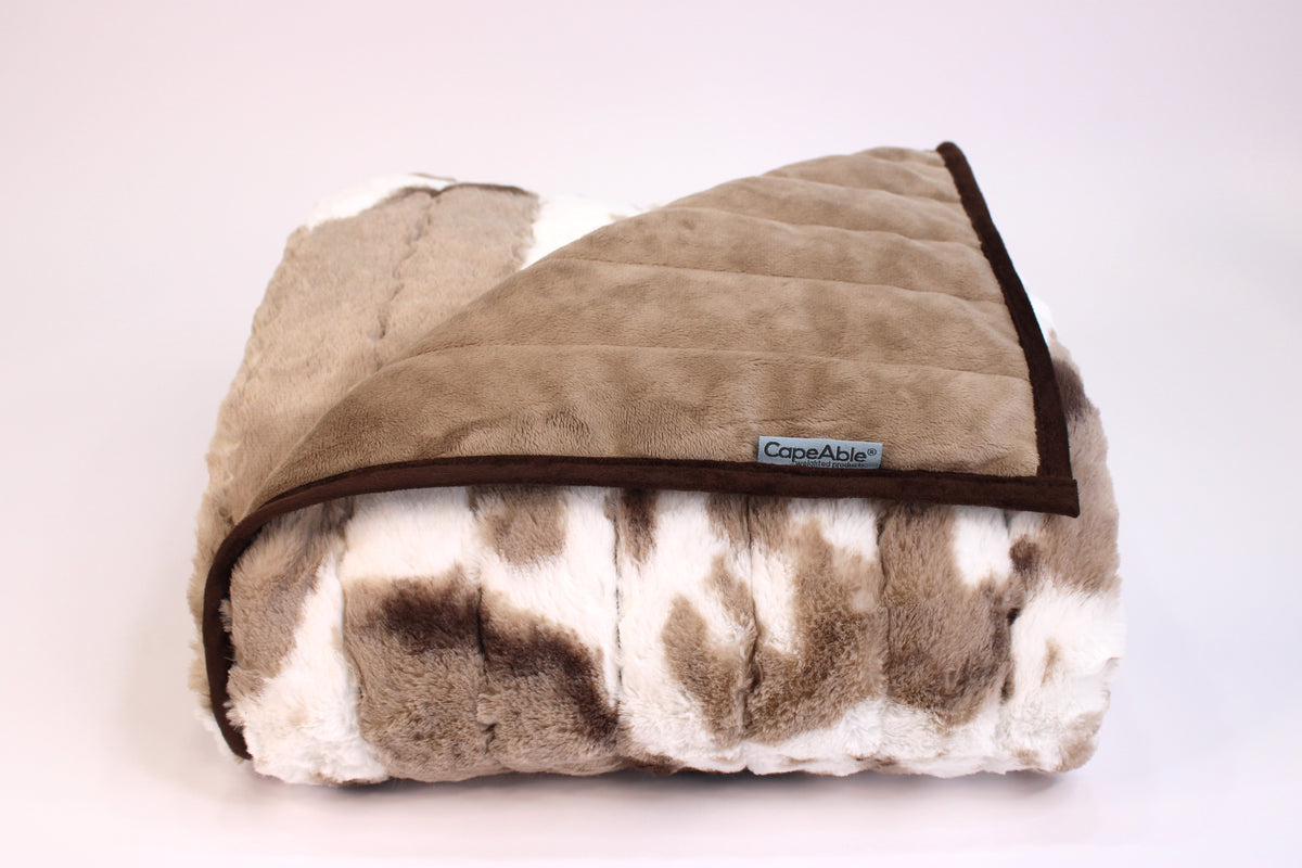 CapeAble® Weighted Blanket - Mustang Maddie – CapeAble Weighted Products